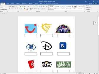 Travel and Tourism Logo Quiz