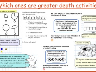 What is great depth in maths?