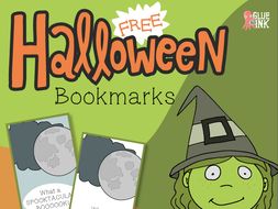 Free Halloween Mini Bookmarks