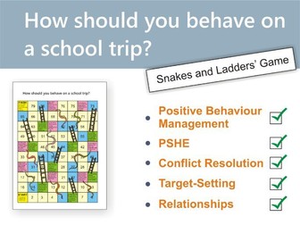 School Trips: Snakes and Ladders' Game