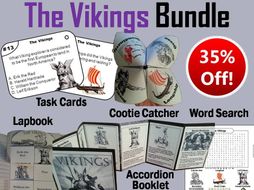 The Vikings Task Cards and Activities Bundle