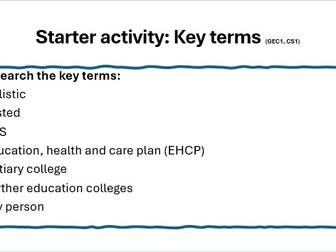 Wider Context | Presentation | Session 1–3