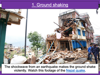 The five deadly features of an earthquake - KS2