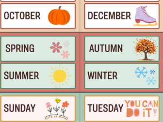 Class Calendar resource (months, days, seasons)