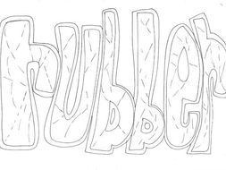 Rubber: Materials and Properties Colouring Page | Teaching Resources