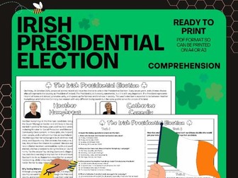 Irish Presidential Election 2025 Classroom Resource