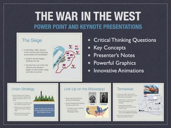 Civil War: The War In The West 1861-1863