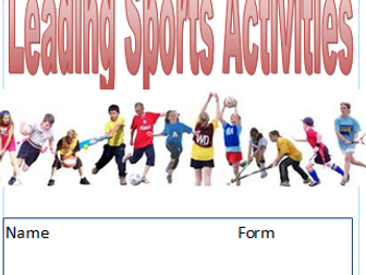 BTEC sport Unit 6 Leading sports activities Workbook whole unit