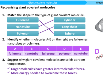 C2 L9: Giant Covalent Molecules