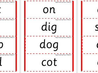 Rapid Catch Up Phase 2 Week 2 (supports Little Wandle)
