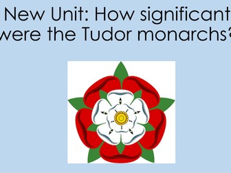 Full Tudors Scheme of Work