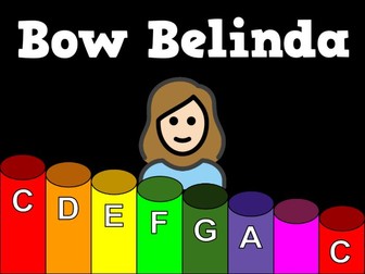 Bow Belinda - Boomwhacker Video and Sheet Music