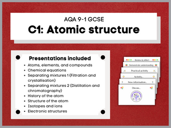 C1 Atomic structure