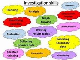 Up KS2/Low KS3 Scientific Enquiry Skills Targets