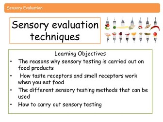 Sensory Evaluation