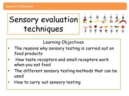 Sensory Evaluation | Teaching Resources