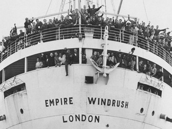 Empire Windrush. Caribbean Immigration to UK