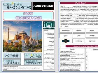 Islam RE Activity Pack