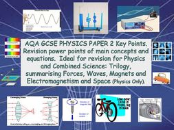 AQA GCSE PHYSICS PAPER 2 Key Points