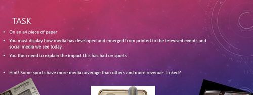 Relationship Between Sport And The Media Teaching Resources