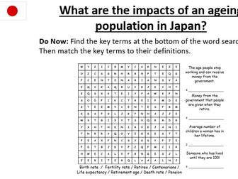 Impacts of an ageing population