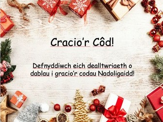 Cracio'r Côd Nadolig - CC2/CC3
