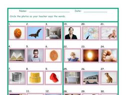 Common Nouns Kindergarten Worksheet | Teaching Resources