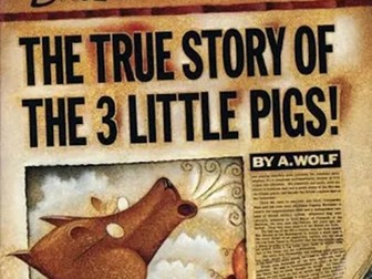 The True Story of the Three Little Pigs