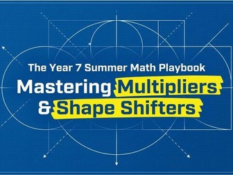 Y7 Math Summer Visual Revision Guide - KS3 Assessment Preparation