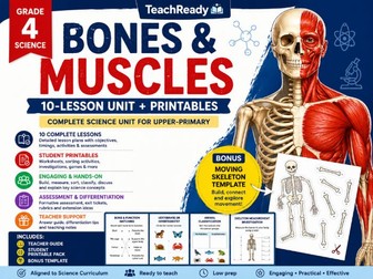 Bones & Muscles | Grade 4 Science Unit