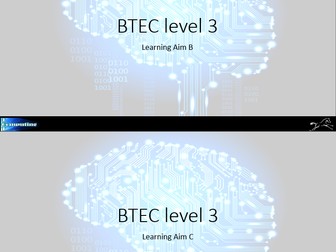 BTEC Nationals in Information Technology 2016 - Unit 1 - Learning Aim B & C