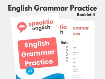 Book 4 A2 Grammar Exercises + Answers