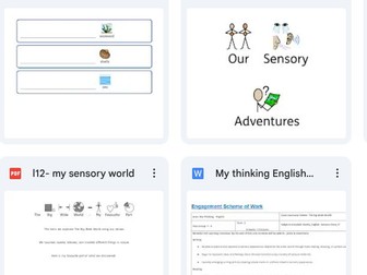 English Scheme of Work – “The Big Wide World” | 12 Lessons | SEND & AAC-Friendly