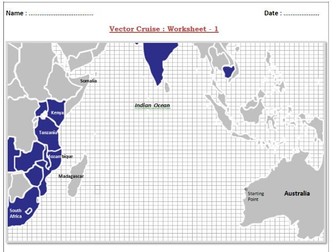 Vector Cruise - Vectors Worksheet & Investigation