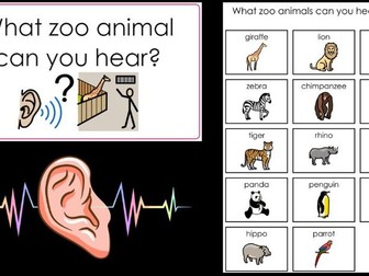 Phonics - Environmental Sounds - Zoo animals