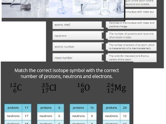 Interactive Atomic Structure Quiz