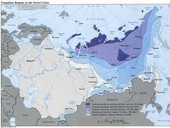 Siberia, Russia. Melting permafrost and the global impacts.