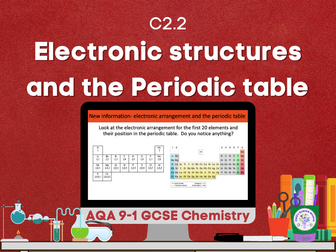 Electronic structures and the Periodic table