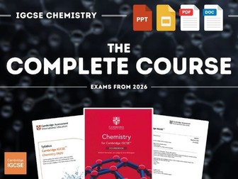 Cambridge IGCSE Chemistry - The Complete Course