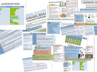 AQA A-level Sociology Research Methods - INTRO,  PET ISSUES, SAMPLING METHODS