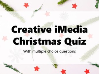 Creative iMedia R093 Multiple Choice Christmas Quiz