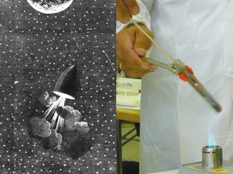 Chemistry “Round the Moon” (by Jules Verne)