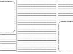 a blank brochure booklet
