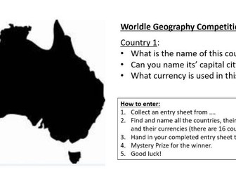 Geography Competition - Worldle