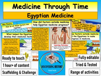 Ancient Egyptian Medicine Progress