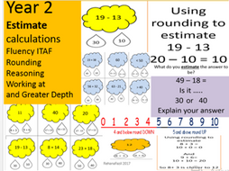 Year 2 Estimating addition and subtraction calculations
