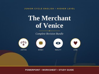 The Merchant of Venice - JC English Bundle.