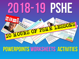 PSHE: New PSHE 2018-19 Part 2