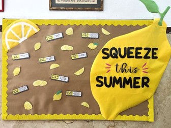 Squeeze this summer - Display! Idioms B2/C1