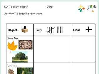 Nature Spotter Pack: Seasonal & Wildlife Tally Charts